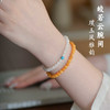 【经典】天然和田玉蜜蜡双圈手串 商品缩略图3