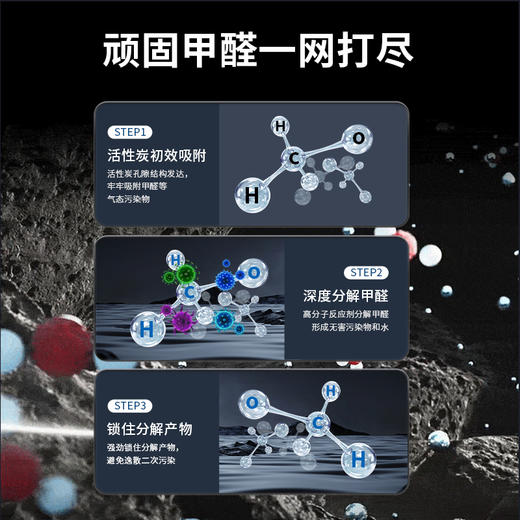 空气堡（AIRBURG）空气净化器家用 大空间全效净化除甲醛异味细菌 商品图4