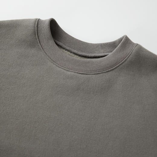 ROMI STUDIO“松弛随性” 内加绒落肩宽松圆领套头卫衣 RW24AS90935 商品图2