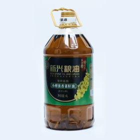 新兴粮油小榨浓香菜籽油4L-22209849