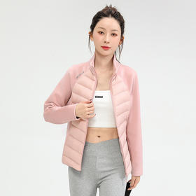 幸运鹿立领休闲运动羽绒服2365