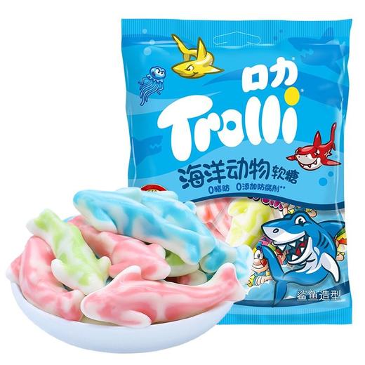 德国口力 海洋动物弹力软糖 100g/袋 商品图0