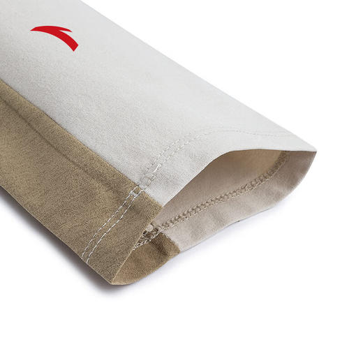 安踏长袖t恤男2024秋季新款户外半拉链立领透气运动上衣152446404 商品图5