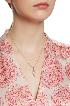 Joseph Lee 动物锆石吊坠925银项链 6963