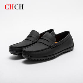 CHCH平衡鞋牛皮休闲经典时尚休闲鞋一脚蹬商务男鞋CO2A2111
