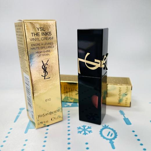 YSL 圣罗兰黑管唇釉（爱心限定）#610（226478） 商品图0