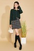 Stay2Weeks 复古绿圆领简约气质针织开衫 14489 商品缩略图2