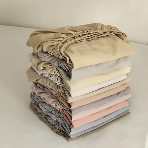 【100支全棉单品磨毛床笠】100支全棉单品磨毛床笠纯色中厚长绒棉床罩秋冬保暖 商品图8