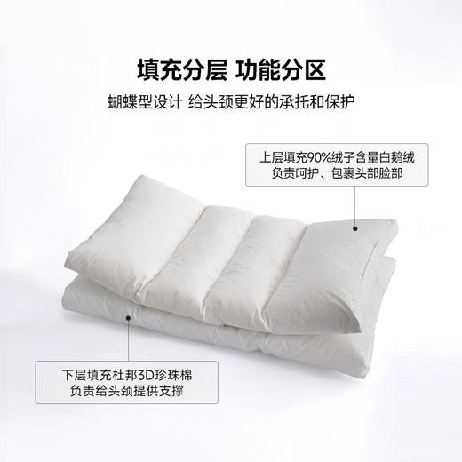伽罗 JALO  鹅绒蝴蝶枕 商品图1