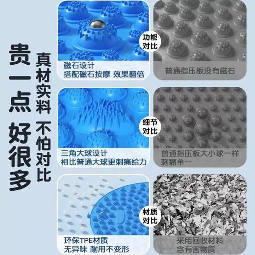 指压板圆形超大超痛加厚家用足底按摩垫运动按摩趾压板 商品图1