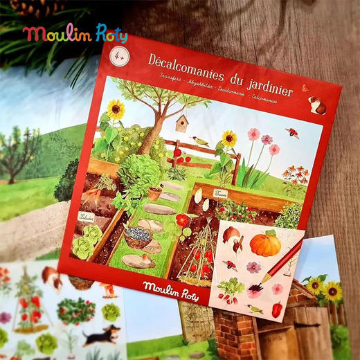 Moulin Roty 植物学家主题 转印贴 适合三岁以上 转印效果极佳 法国品牌- 712430 商品图4