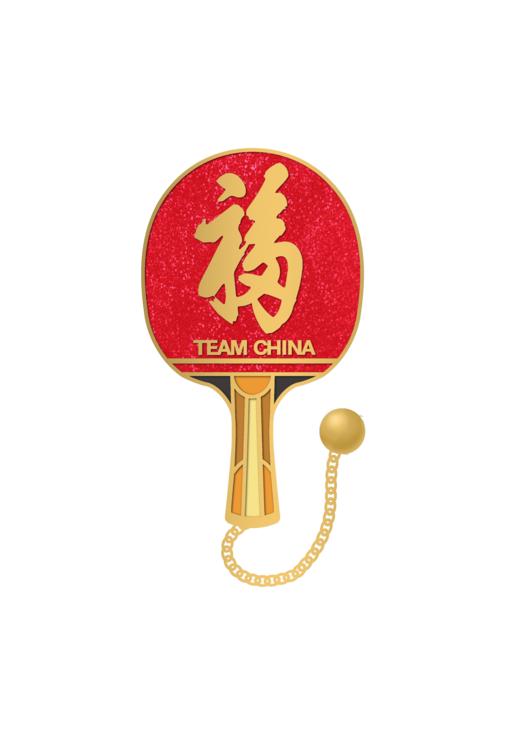 中国国家队“福”拍徽章 商品图2