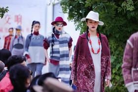 sandriver西藏氆氇时尚秀北京首秀