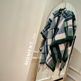 [屁侠推荐] Leos Viti双面羊毛披肩  厚实经典  自带清冷温婉的优雅气质  双面都可穿 