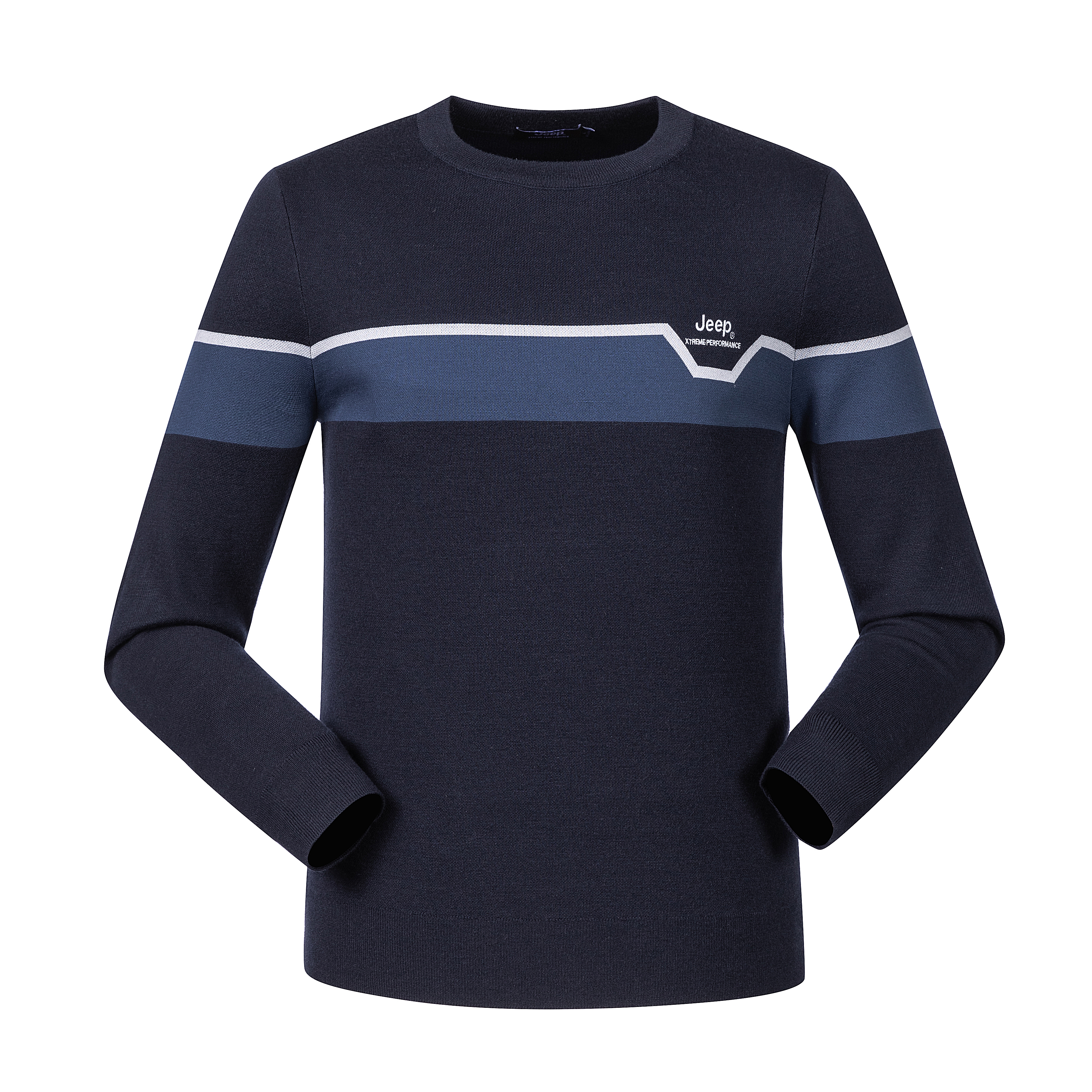 JEEP男式长袖针织衫J142199701