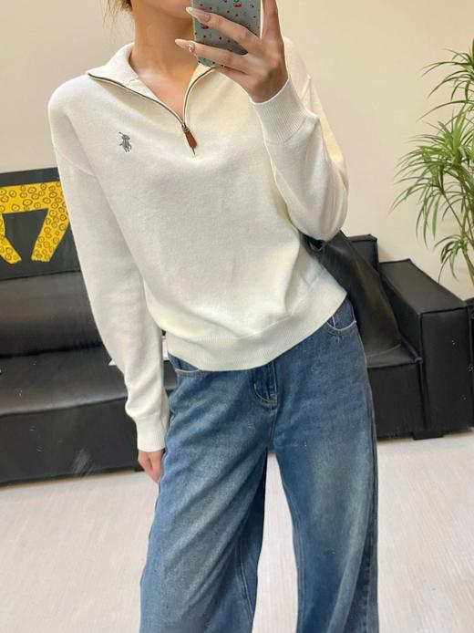 【RL拉夫毛衣合集】开衫/连帽/V领毛衣、情侣款卫衣！扫码进官网❗出入专柜无压力❗有几款是羊毛➕羊绒！✅半拉链款一衣两穿~拉上拉链就是高领毛衣！✅手感全部软糯亲肤，贴身穿完全没问题 商品图7