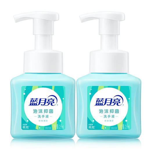 蓝月亮  泡沫洗手液-薄荷255ml*2 商品图0
