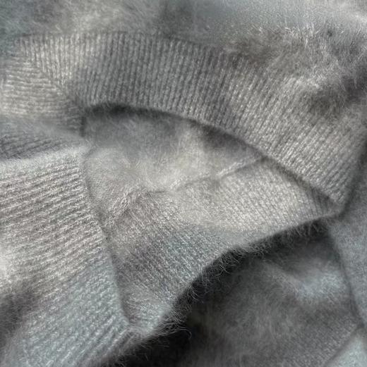 【à perles】云朵般温柔 24新款V领山羊绒拉毛羊绒衫【现货】 商品图2