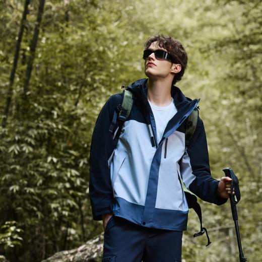 佐丹奴男装商场同款防风防水保暖【三合一】外套01074607 商品图1