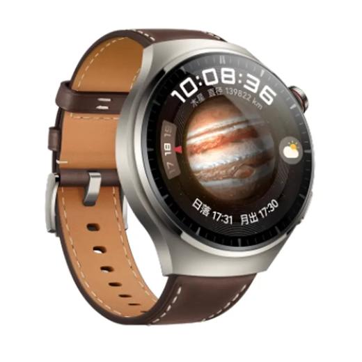 华为 WATCH 4 Pro 智能手表 木星棕 真皮表带 商品图2