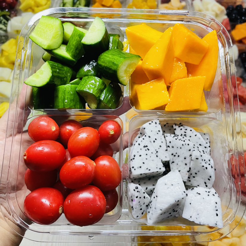 【四拼】水果拼盘 800g