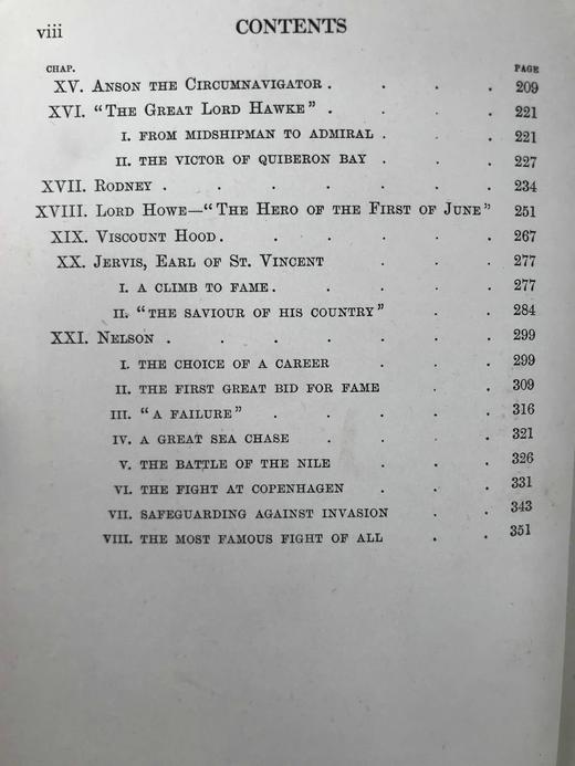 约19世纪后期 著名英国海军上将 约10余幅插图 漆布精装32开 商品图5