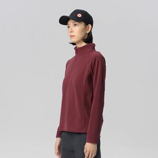 Fjallraven/北极狐女士户外抓绒衣秋冬新款半开衫立领保暖上衣04222276 商品图0