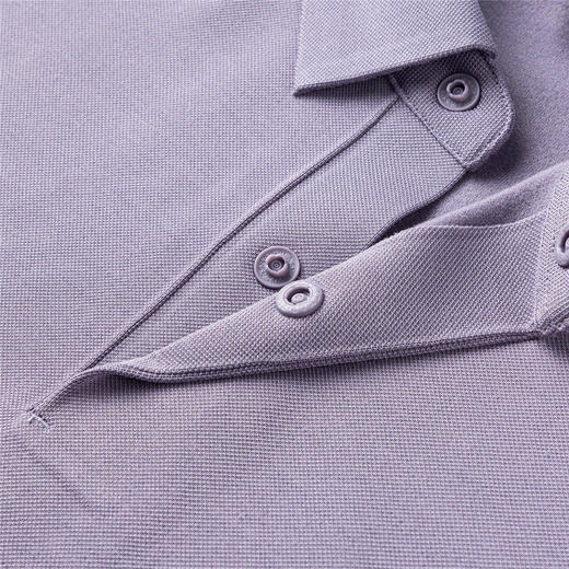 【羊毛蚕丝混纺 磨毛保暖】罗蒙秋冬男装7A抗菌磨毛长袖polo衫男士商务休闲内搭长袖t恤男 商品图14