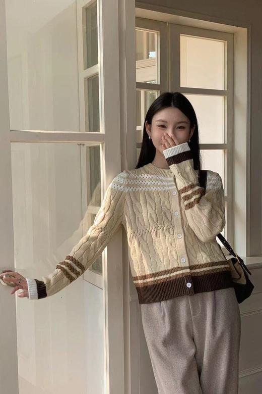 LNNNS 条纹简约设计感针织上衣 19374 商品图3