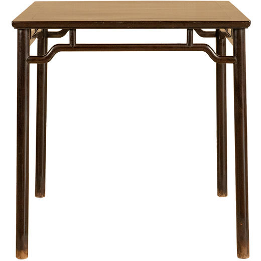 二十世纪 红木高罗锅枨矮栳方桌 商品图5