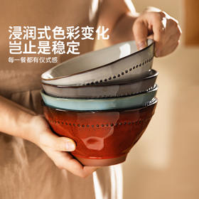 摩登主妇拉面碗家用2024新款碗具陶瓷餐具汤碗斗笠泡面碗面碗大碗
