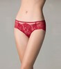 爱慕婚礼之夜秋冬内裤女红色性感蕾丝棉质底裆中腰平角裤 商品缩略图0