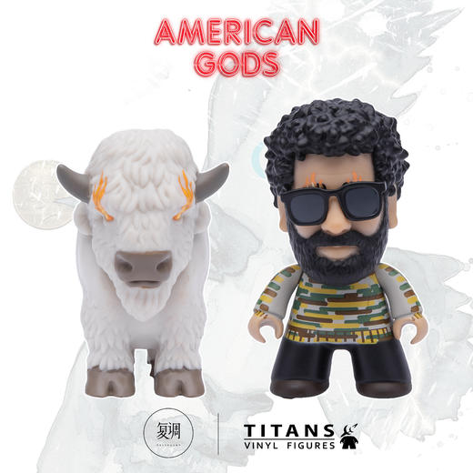 现货 Titans 美国众神 American Gods 盲盒 商品图3