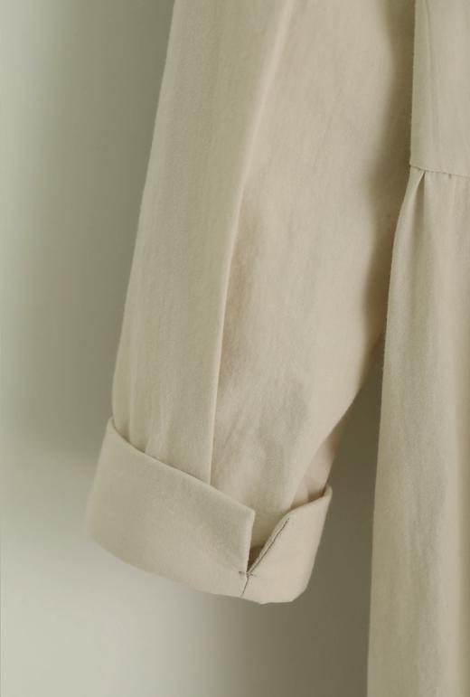 ECOLE DE CURIOSITES 宽松廓形的三层抽褶连衣裙 商品图7