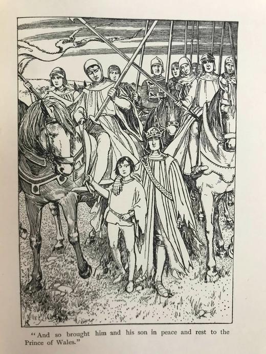 1902年 公主故事集 数十幅插图 漆布精装32开 商品图6