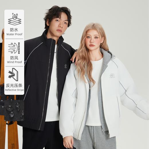 YKYB黄子韬防泼水防风梭织机能风运动酷风宽松立领棉服 商品图0