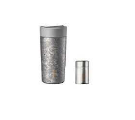 苏泊尔（SUPOR）纯钛智能显温杯子  礼盒   冰川银 420ml 【纯钛智能+礼盒】BR10