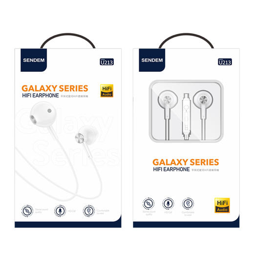 u212 213高清入耳式手机耳机 适用于OPPO VIVO华为手机耳机 商品图4