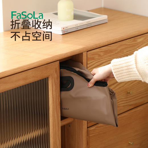 FaSoLa可折叠泡脚桶冬天保温泡脚袋过小腿家用便携式足浴神器洗脚盆恒温 商品图7