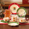摩登主妇圣诞碗碟套装餐具礼盒家用陶瓷碗筷盘子可爱碗具生日礼物 商品缩略图0