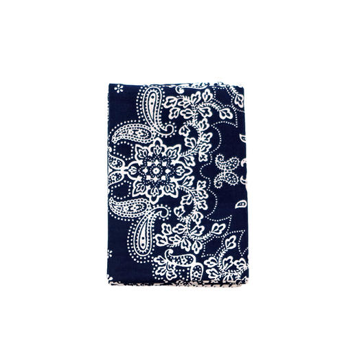 HUJI祤集小方巾插画佩斯利纹腰果花 商品图0