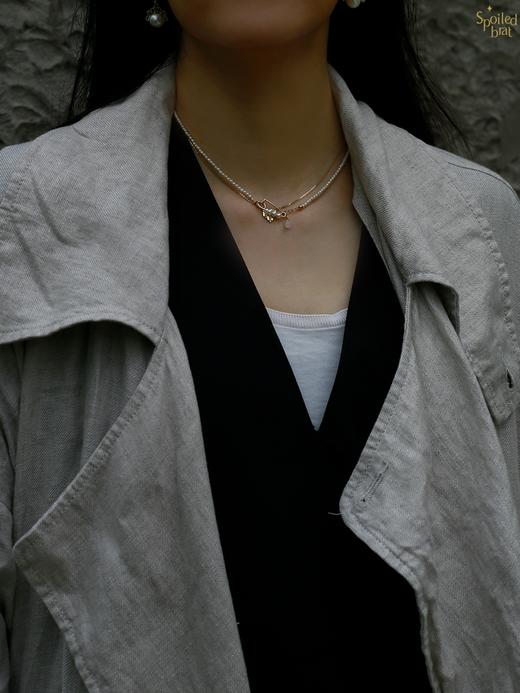 SpoiledBrat Jewelry珍珠别针项链 商品图3