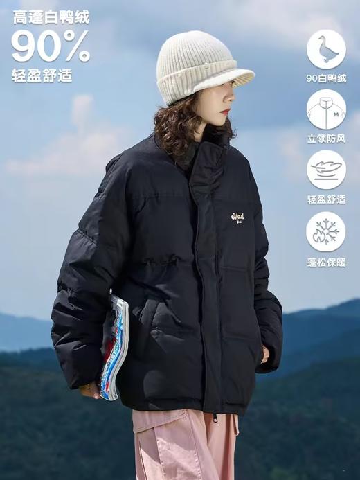 马得工地/MDGDYR244293/星系印花基础羽绒服 商品图1