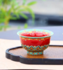 郎窑红敦煌压手杯 商品缩略图0