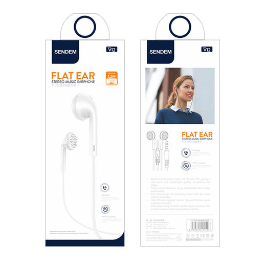 声顿耳机 立体声耳机 手机耳机 高清音质耳机厂家 带麦耳机手机 商品图1