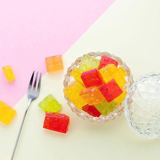 阿麦斯 4D积木酸奶味果汁软糖 72g/袋 商品图2