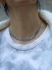 SpoiledBrat Jewelry渐变海蓝宝金珠项链 商品缩略图2