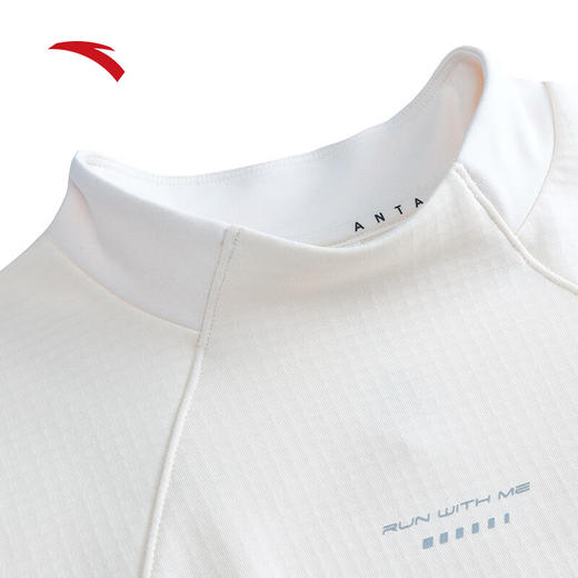 安踏薄绒长T丨运动长袖女冬季新款小高领保暖跑步针织衫上衣162445405 商品图2