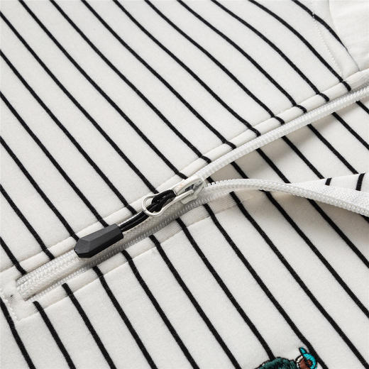 【色织空气层海魂衫】罗蒙春秋长袖T恤男士立领半拉链卫衣男春秋打底卫衣外套男 商品图7