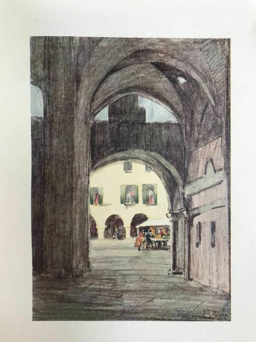 1920年 我们的意大利前线 50幅彩色插图 漆布精装大32开 商品图7